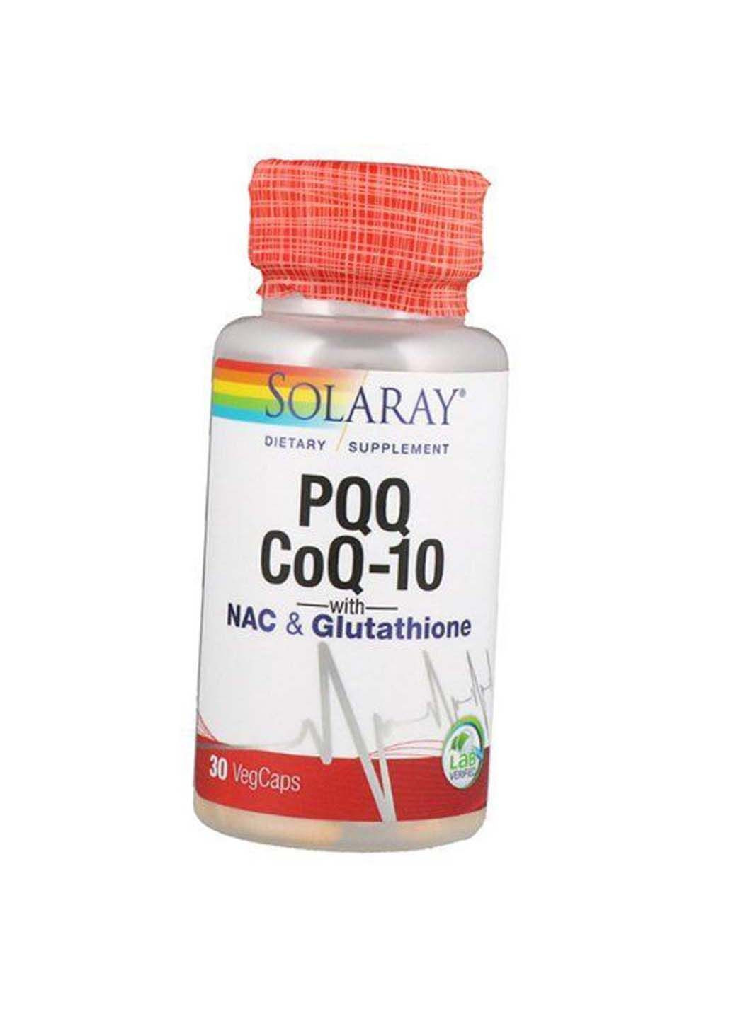 Пирролохинолинхинон и Коэнзим Q10 PQQ CoQ-10 30 вегкапс Solaray (292710557)