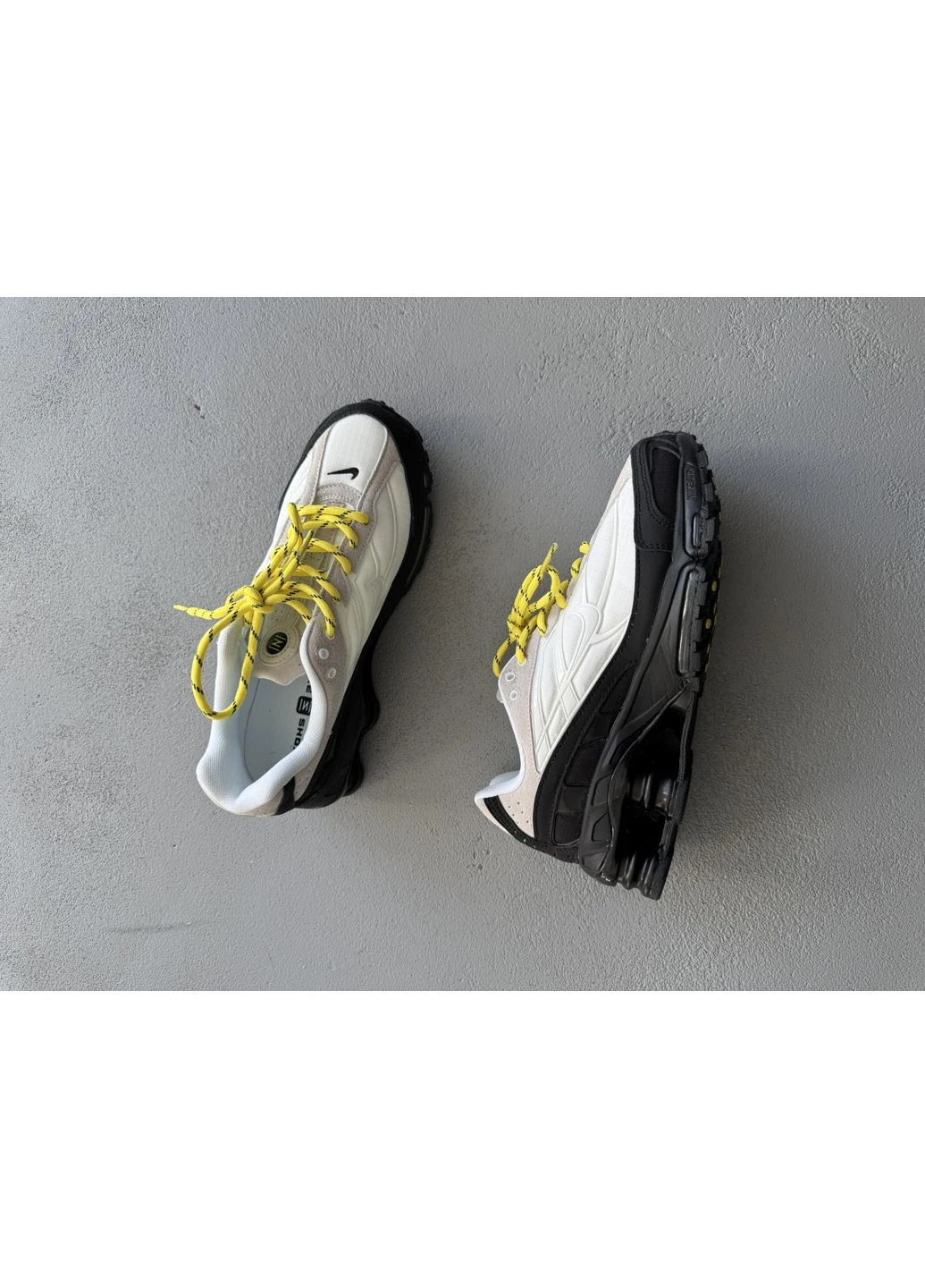 Чорні кросівки чоловічі nike shox ride 2 black/sail найк шокс райд 2 чорні демісезон No Brand