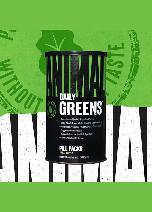 Антиоксиданты для спорта Animal Greens Pak 30 packs Universal Nutrition (305743963)