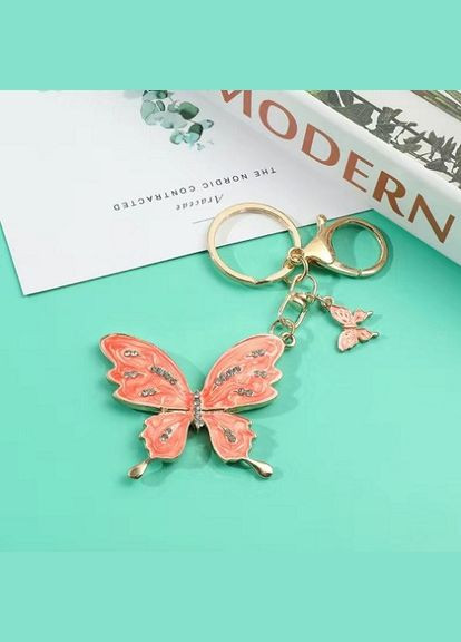 Модний креативний брелок брелоки підвіска з кристалами у формі Метелики No Brand (292260414)
