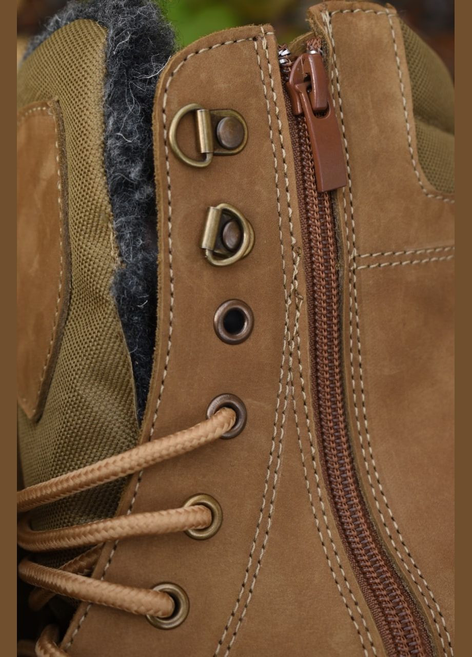 Жіночі Зимові Тактичні Берці. 36-48р Койот. 100% Натуральна шкіра! MSZF-2126 No Brand (301143249)