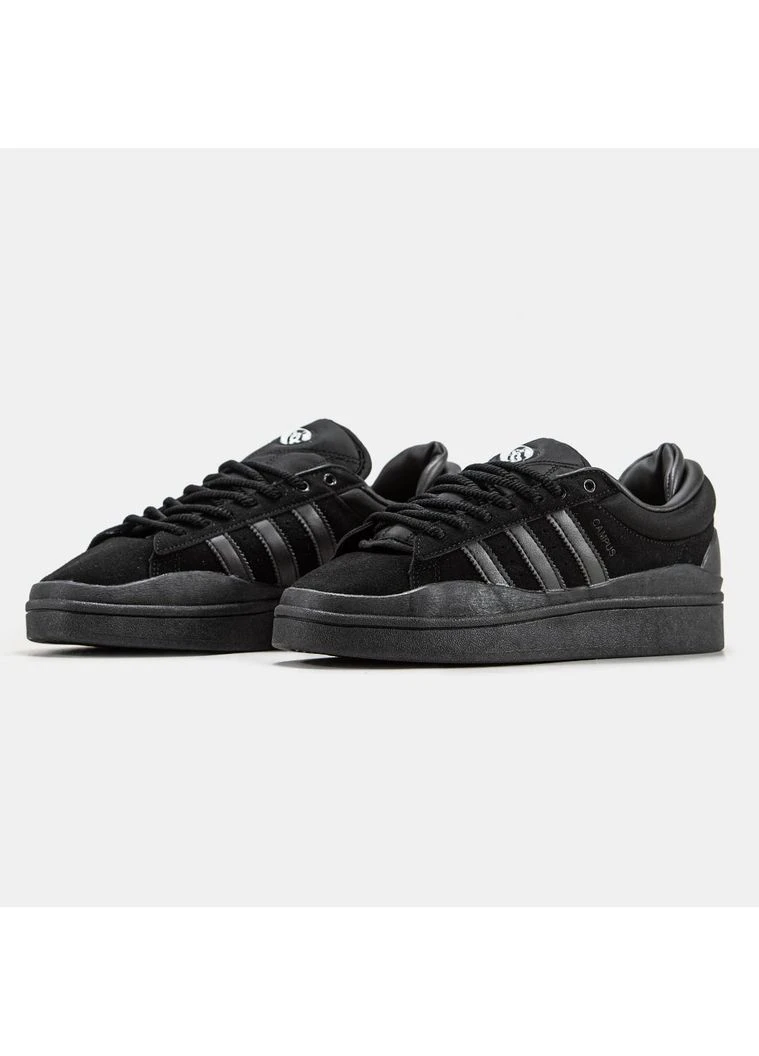 Черные летние кроссовки adidas campus x bbanny black адидас кампус No Brand