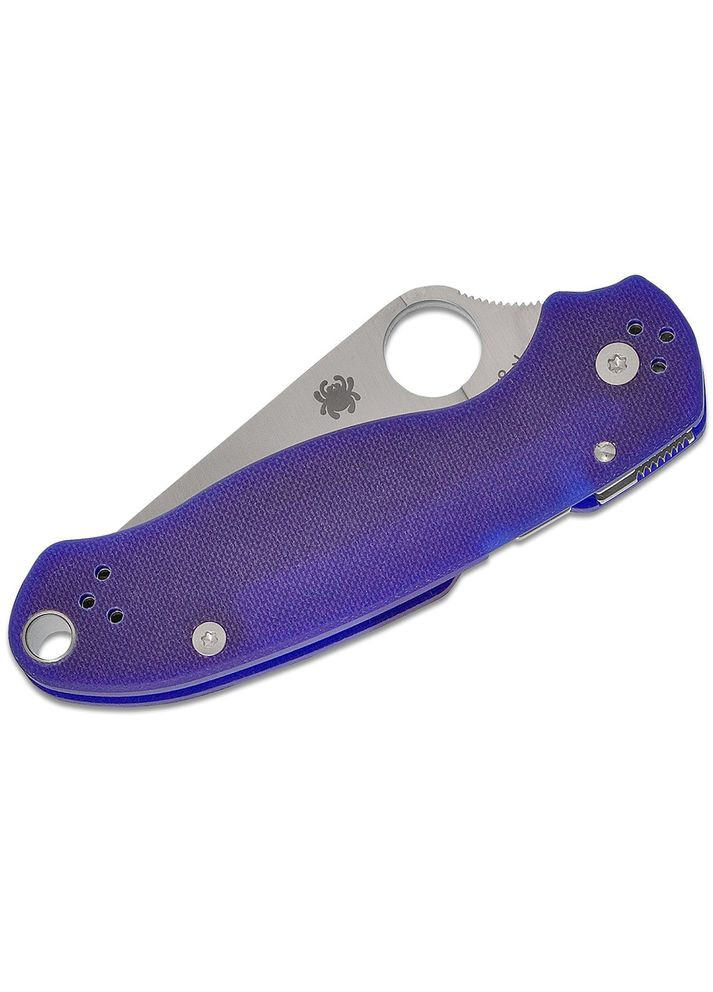 Складной нож Para 3 G-10 S110V dark blue C223GPDBL Spyderco (317303021)