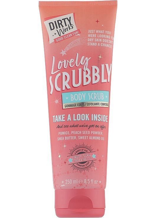 Скраб для тела Lovely Scrubbly Body Scrub 250ml (898616-31339684) Dirty Works (368658243)