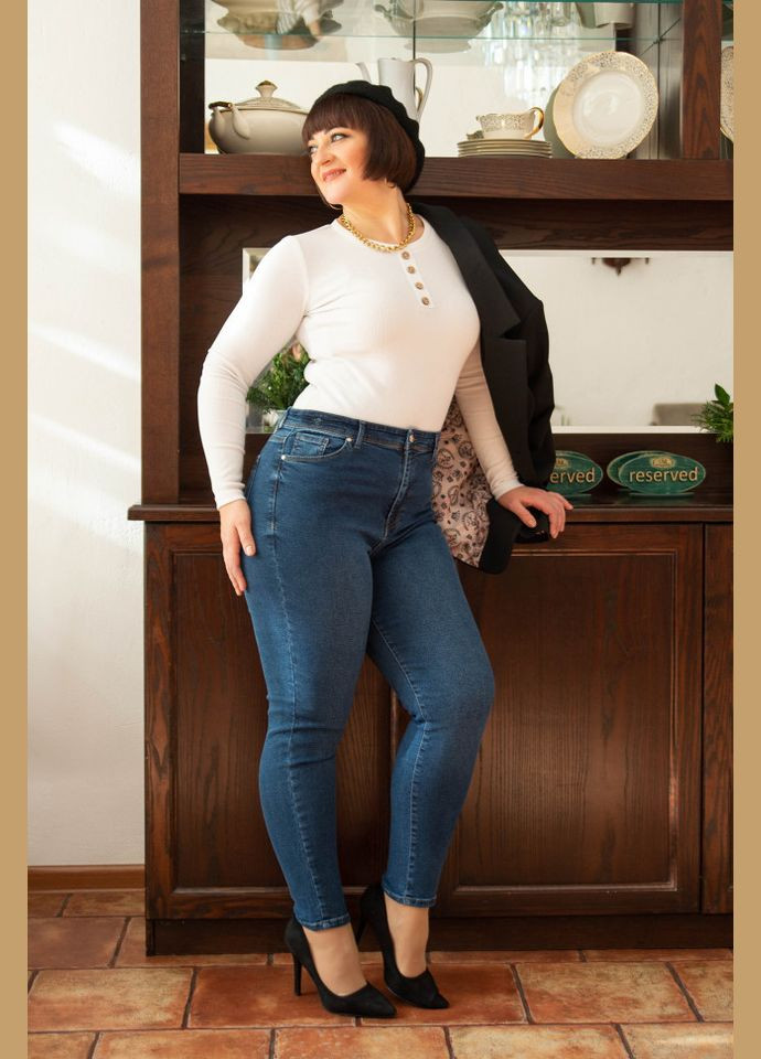 Джинсы BN 6042 Alenka Plus - (354699445)