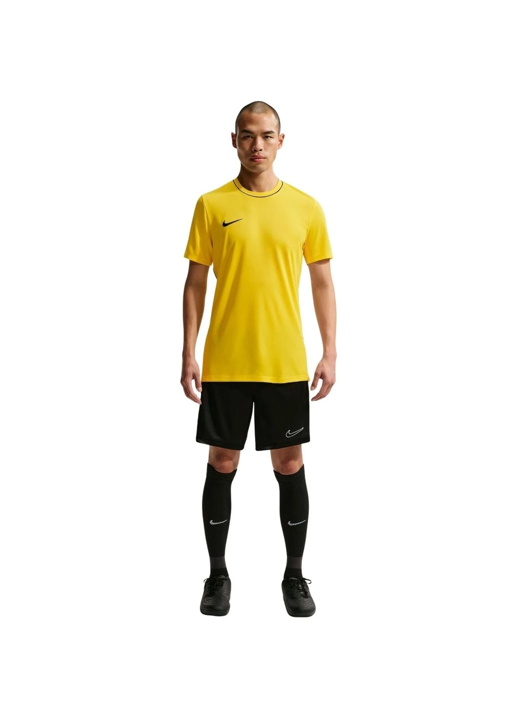 Жовта футболка жовто-чорна hm7127-719 Nike DRI-FIT PARK 26