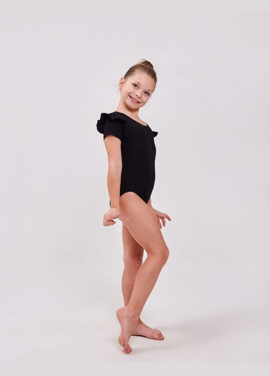 Купальник для танців з рюшами Чорний Smil (315386469)