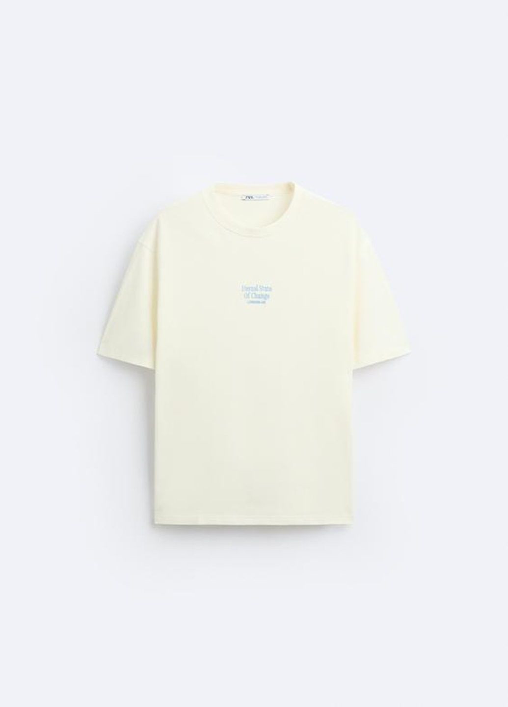 Молочна футболка Zara