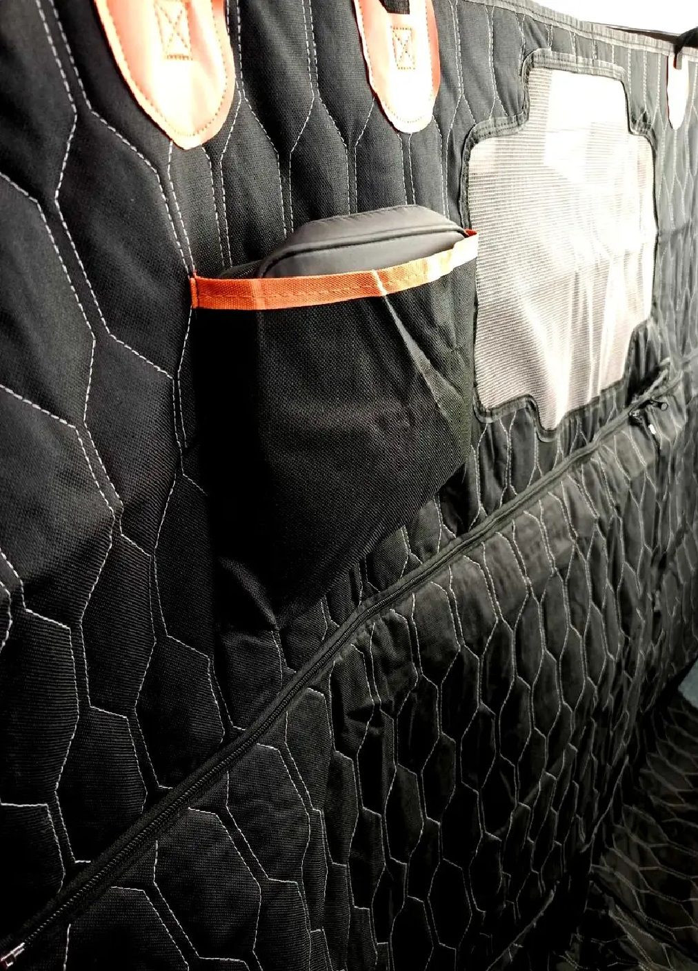 Накидка чехол гамак переноска для перевозки животных собак в салоне автомобиля разборной 134х149 см (477620-Prob) Unbranded (298442064)