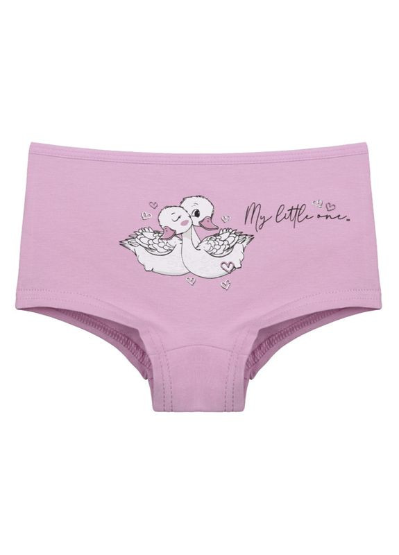 Дитячі труси шортики для дівчинки з принтом Гусенята Donella Шортики (326766964)