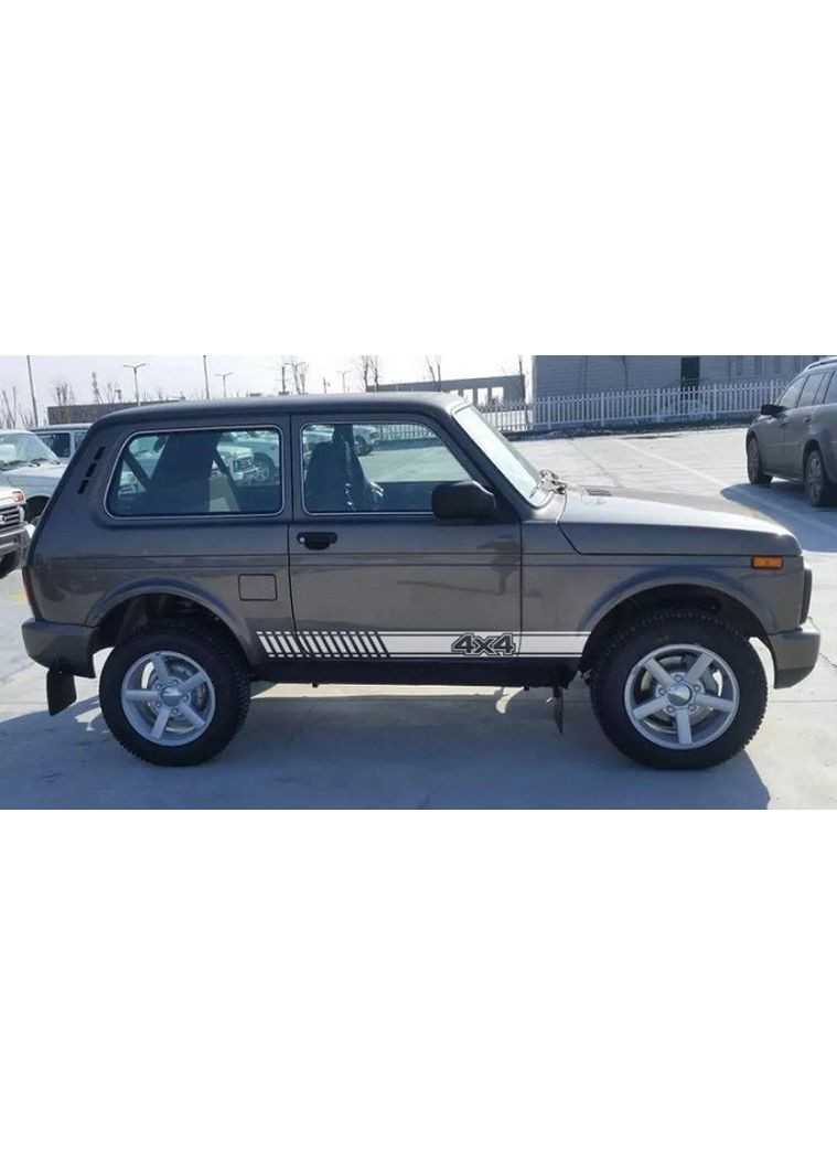 Полосы на авто 3D TUNING STUDIO Нива 4х4 W 4000х100х0.060мм No Brand (362499317)