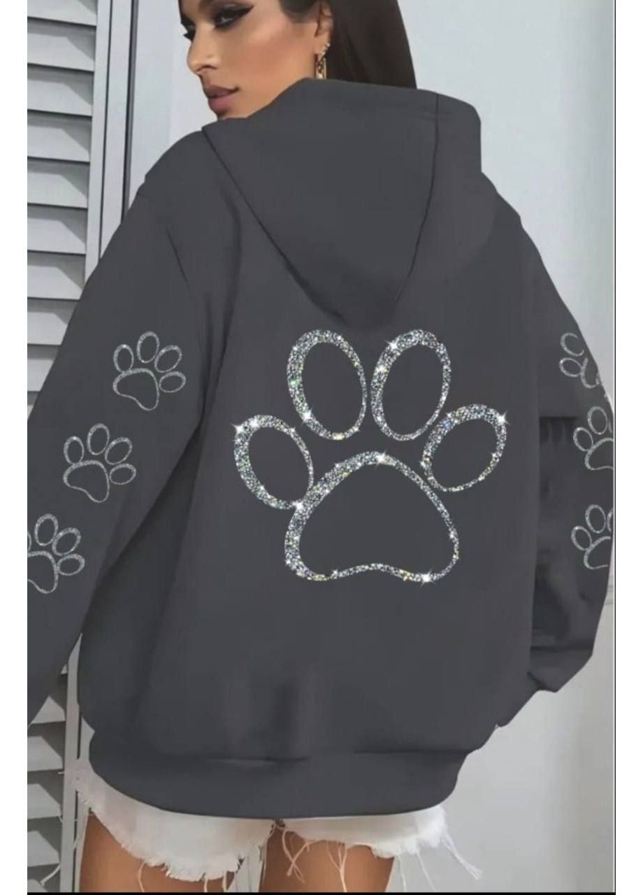 🟣 Худі-лапка oversize ЗАМІРИ В ОПИСІ DK/DL Мода без кордонів (365696713)