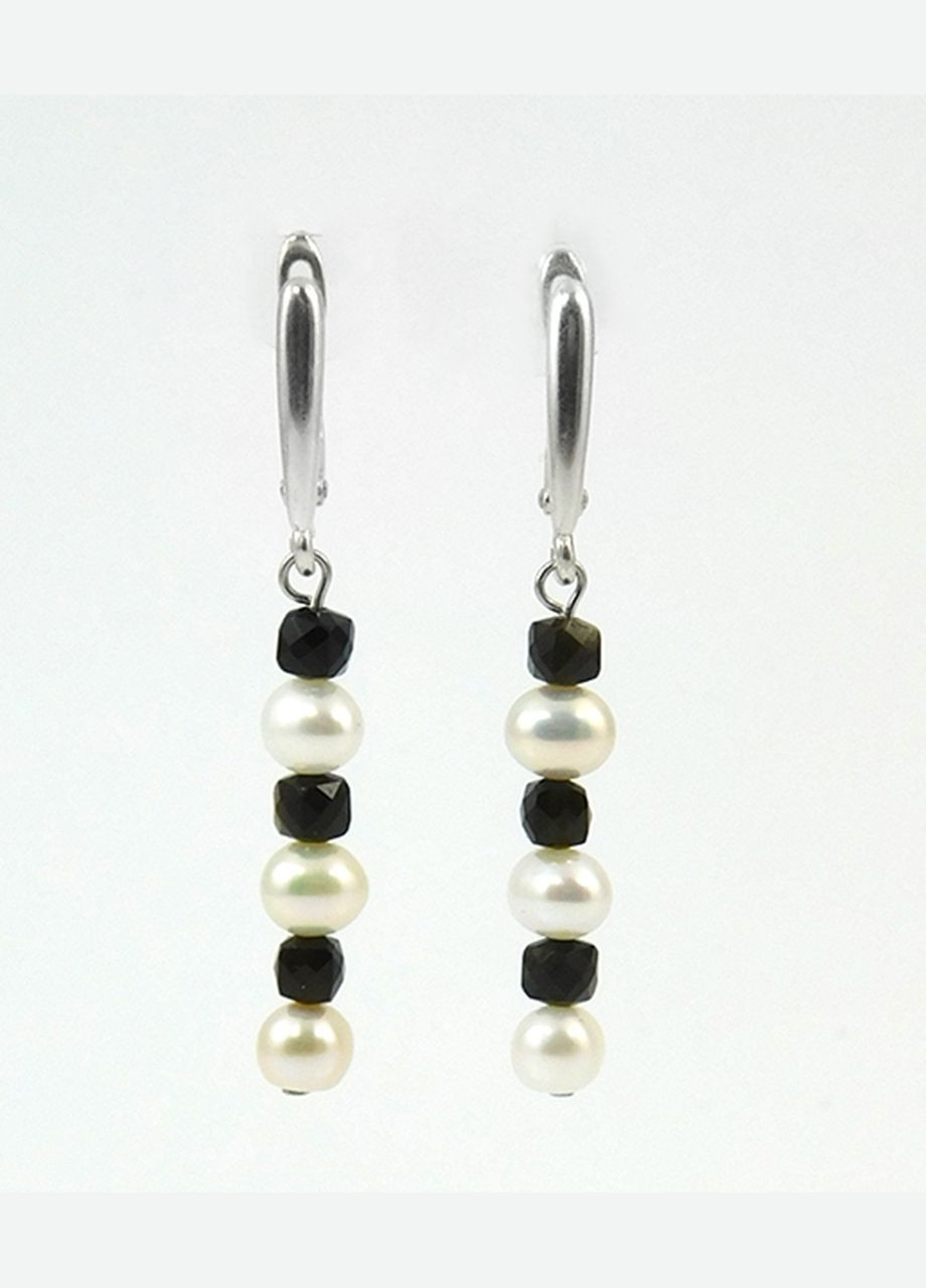 Ожерелье "Кристалия" Жемчуг, Горный хрусталь Fursa fashion (319340285)