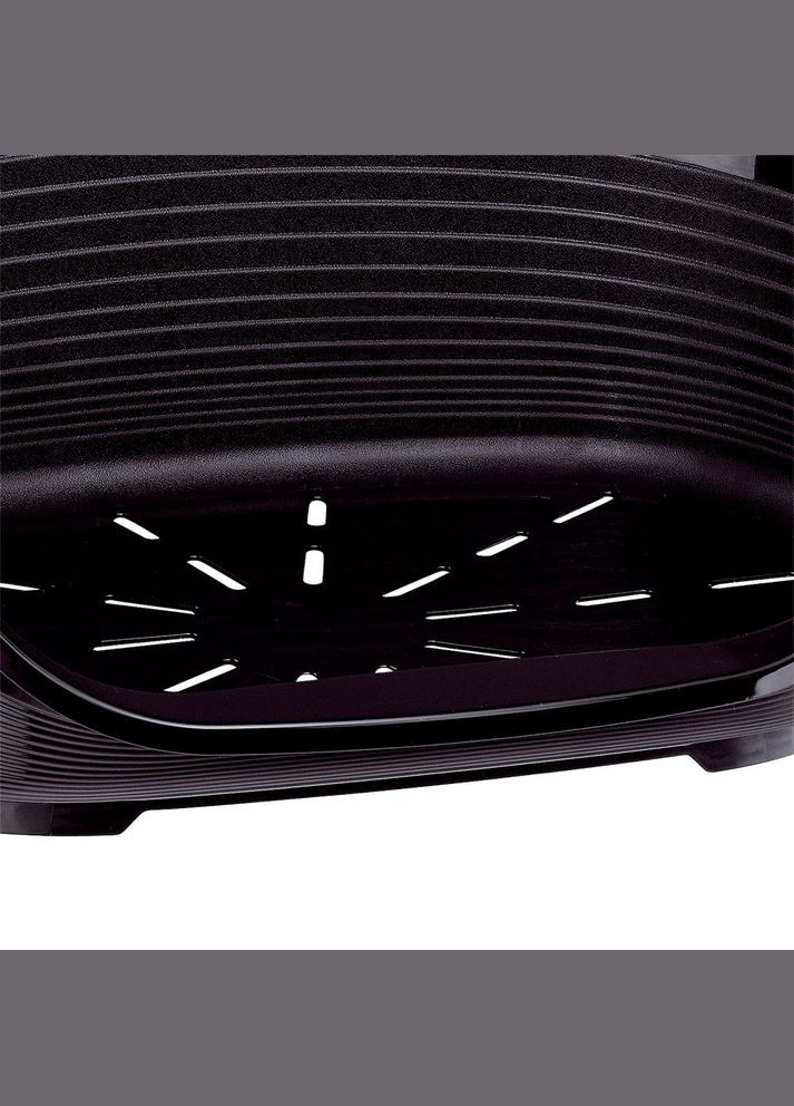 Пластиковий лежачик для собак і котів Siesta Deluxe (Ферпласт Сеєста Деллюкс) 82 х 59.5 x h 25 см - 8, чорний Ferplast (297512063)