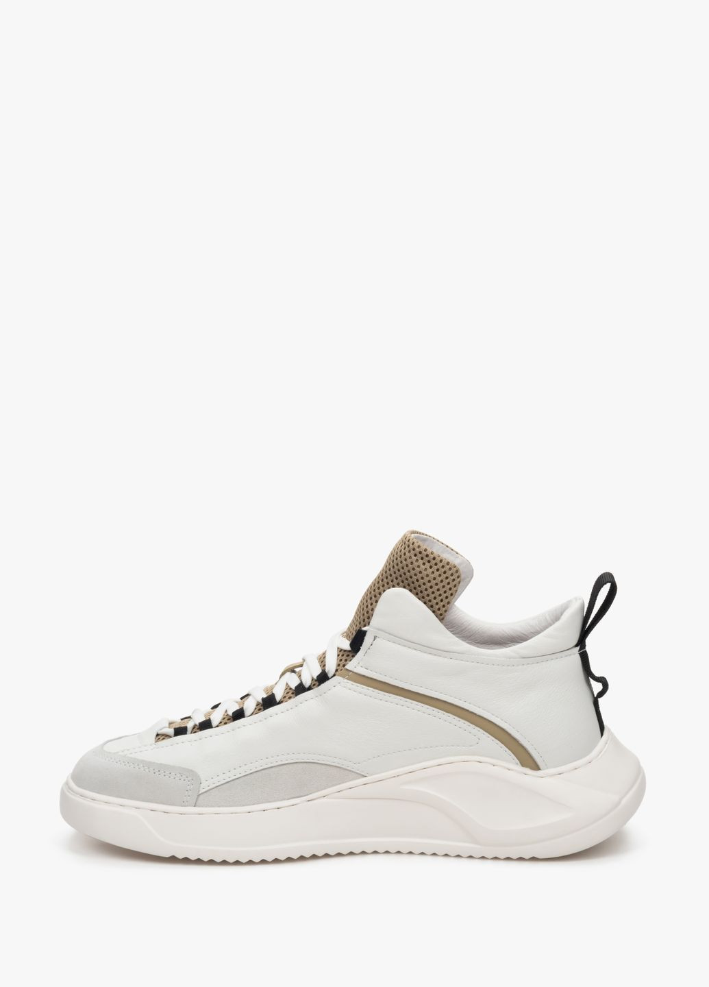 Белые демисезонные кроссовки, цвет белый Estro