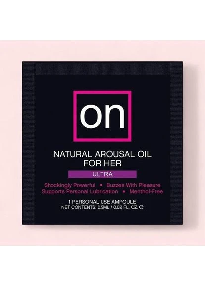 Пробник збудливого масла ON Arousal Oil for Her Ultra (0,5 мл) Sensuva (315013406)