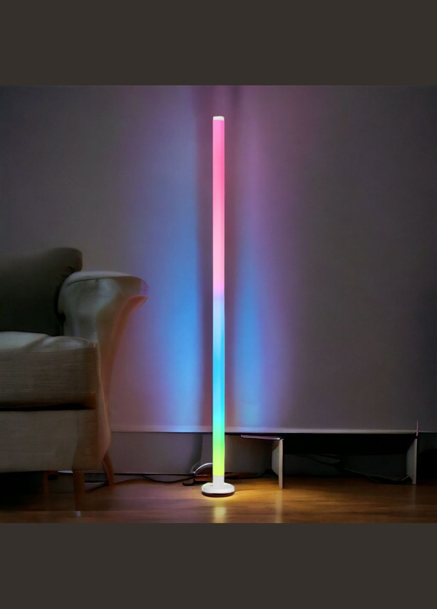 LED лампа підлогова для декоративного кольорового освітлення TF20 RGB 10W Videx (285719840)
