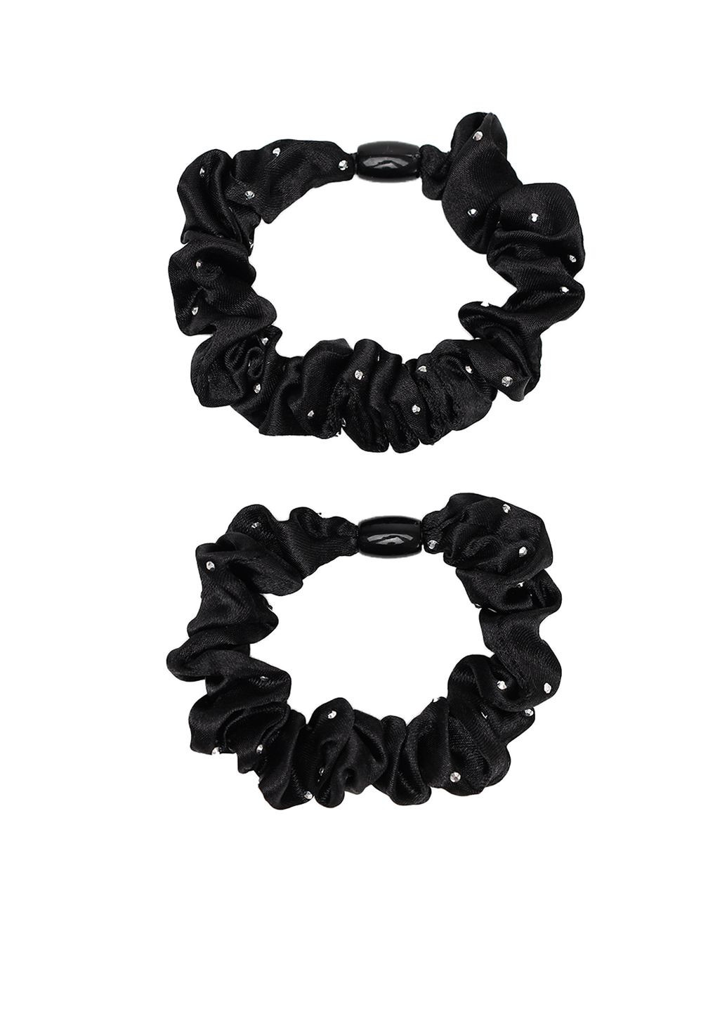 Набор резинок для волос женский цвет черный ЦБ-00278371 Yuki (353686375)