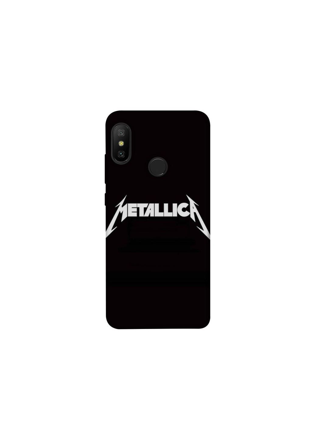 Чехол на Xiaomi Mi A2 Lite / Xiaomi Redmi 6 Pro Metallica logo Frontalka (361108806)