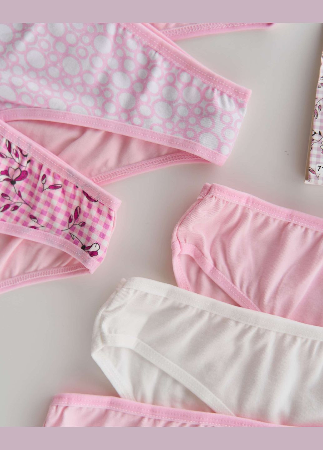 Набор женских базовых трусиков неделька - 7 шт. Nicoletta (340277032)
