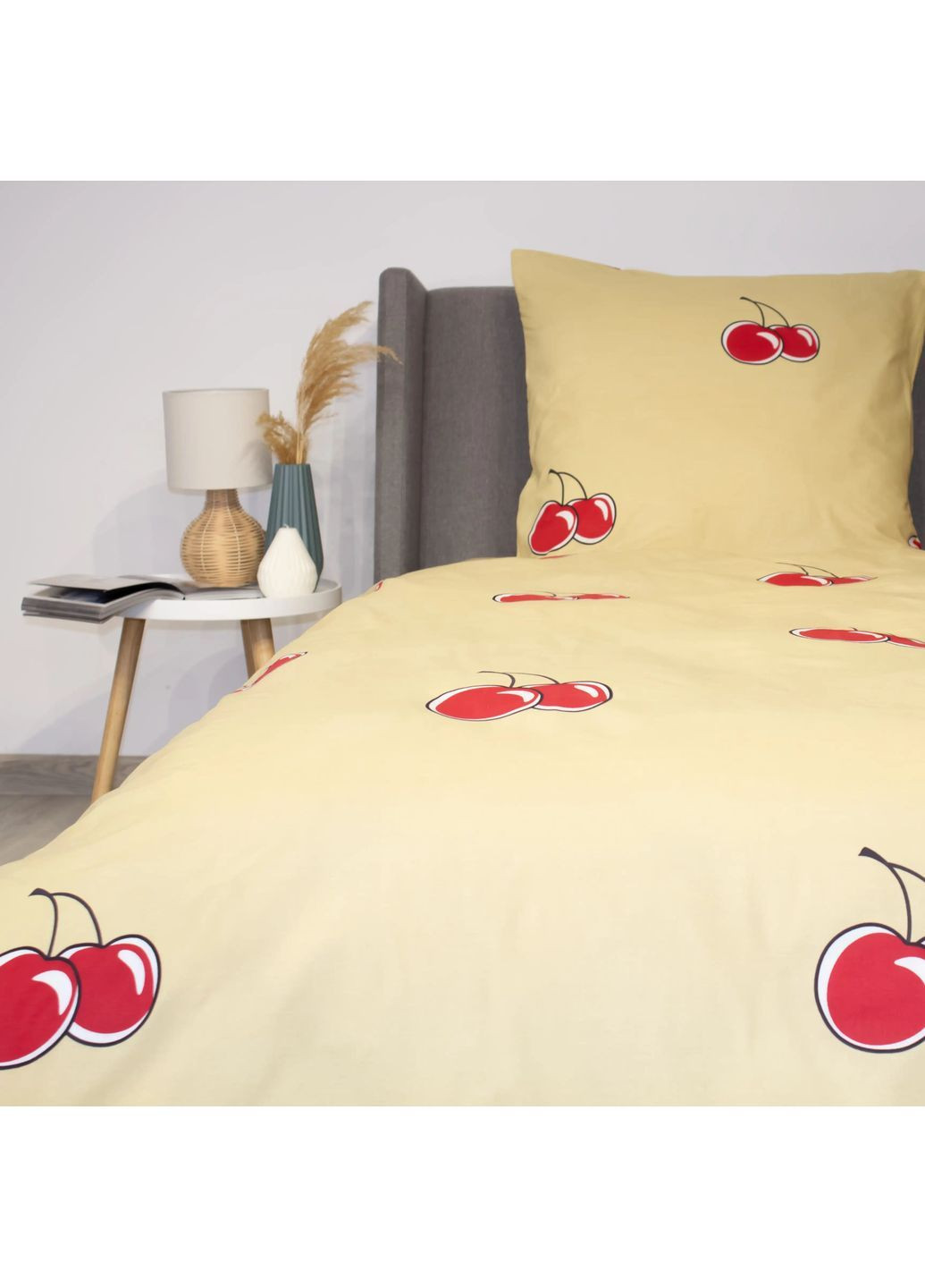 Двуспальный комплект постельного белья Бязь с наволочками 70*70 см, 115 гр/м2 Coffee Cherry Коричневый (19710180215) ТЕП (365851683)