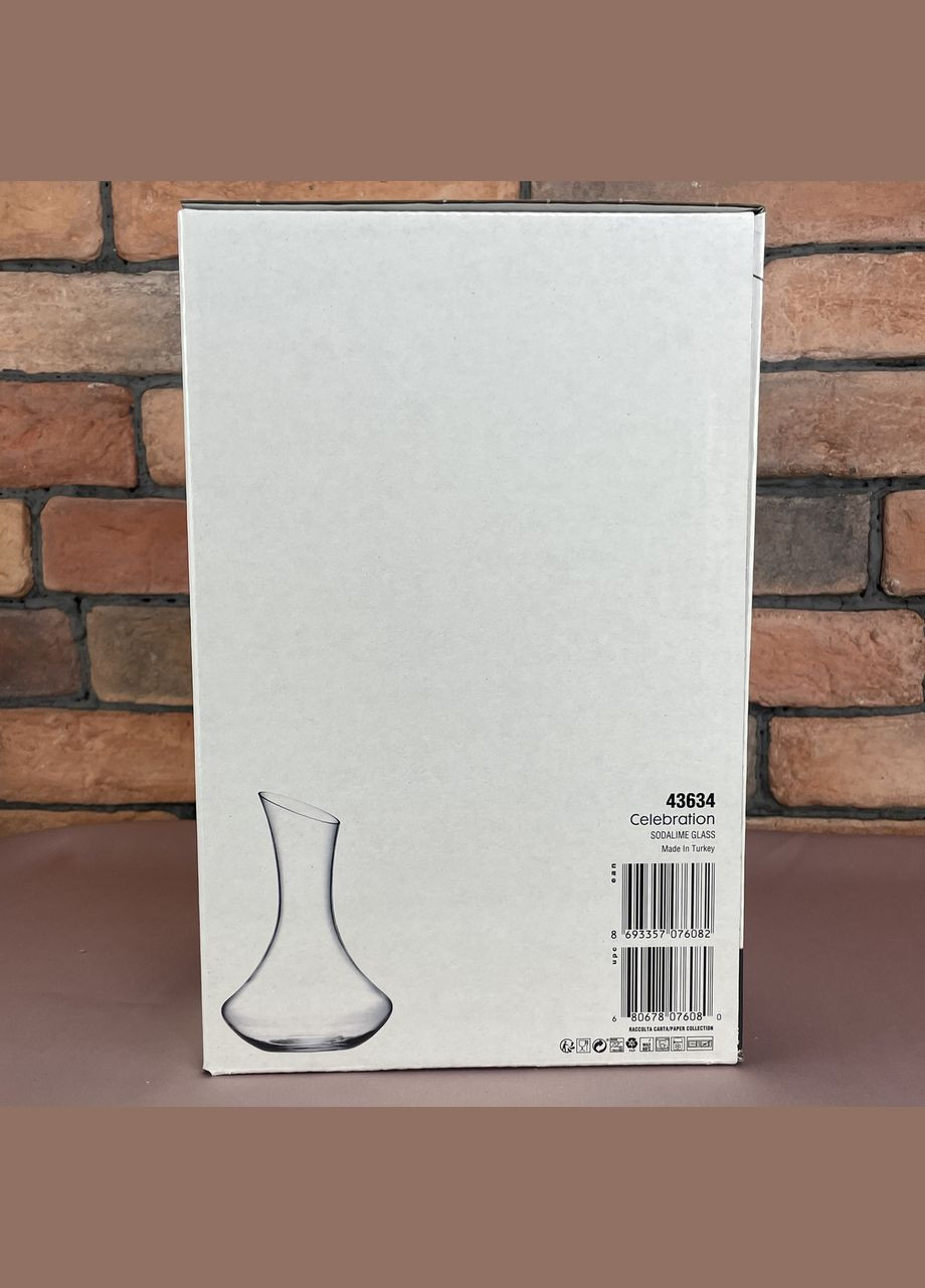 Декантер графін для напоїв 1700 мл Celebration ПУ 43634 Pasabahce (306557522)