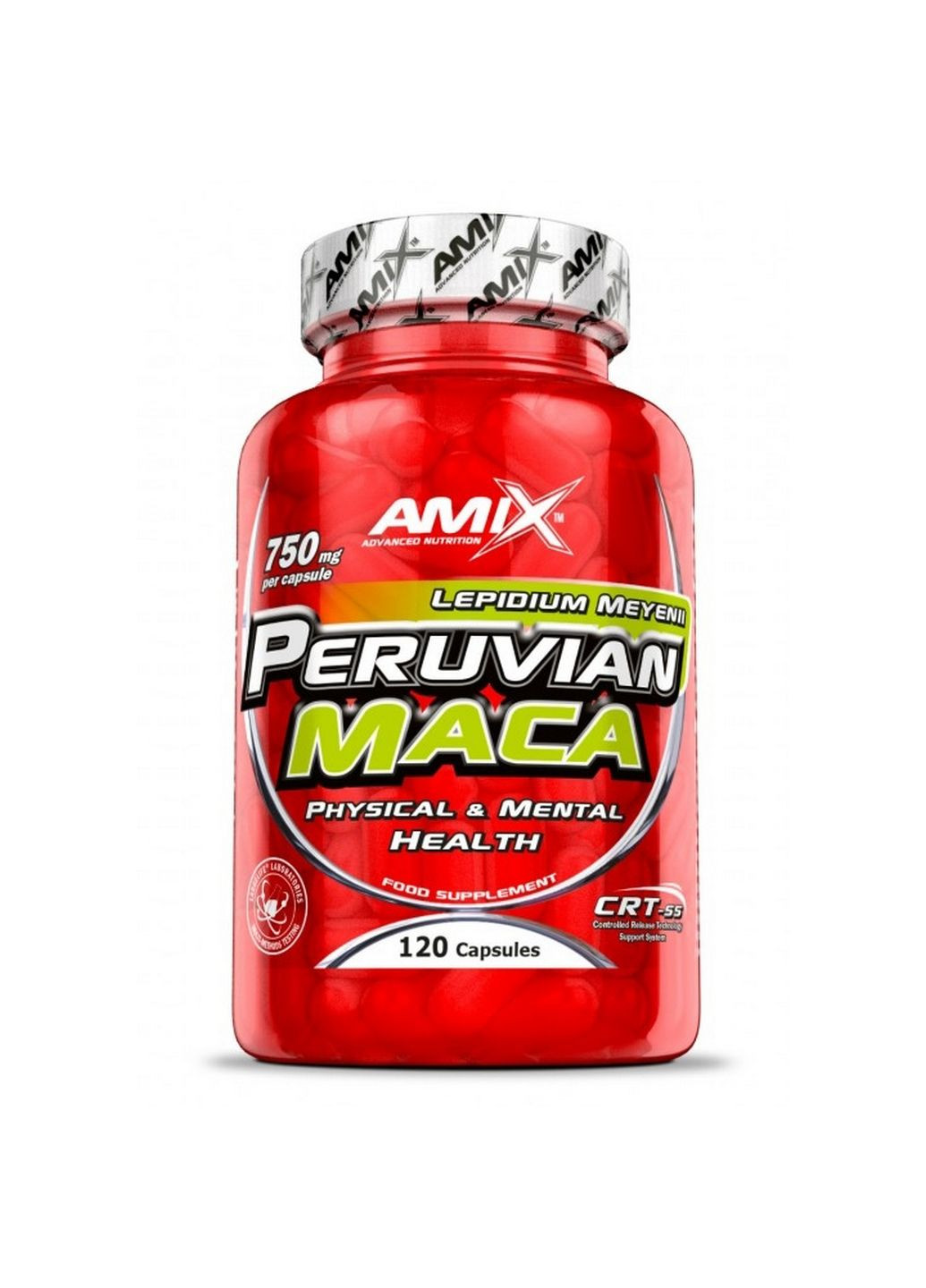 Натуральная добавка Peruvian Maca, 120 капсул Amix Nutrition (293338573)