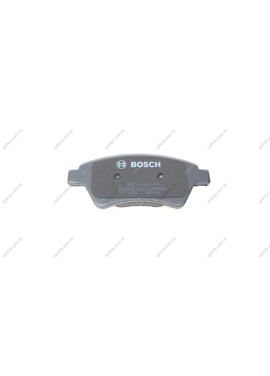 Колодка тормозов. диск. RENAULT KANGOO/MEGANE передн. (выр-во) 0 986 424 785 C.I.U Bosch (332212671)