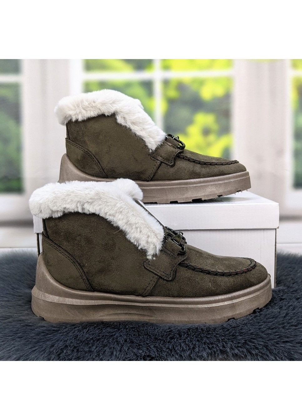 Черевики жіночі зимові замшеві Dago (301792139)