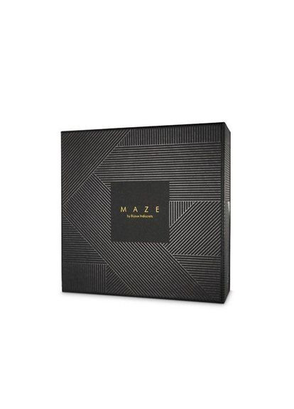 Портупея-пояс Bijoux Indiscrets MAZE - Wide Belt and Restraints Black, екошкіра No Brand (303880904)