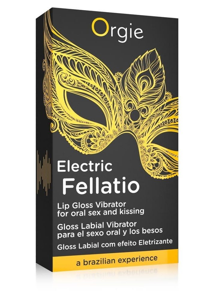 Блиск для губ з вібрацією Electric Fellatio, 10 мл Orgie (331170039)
