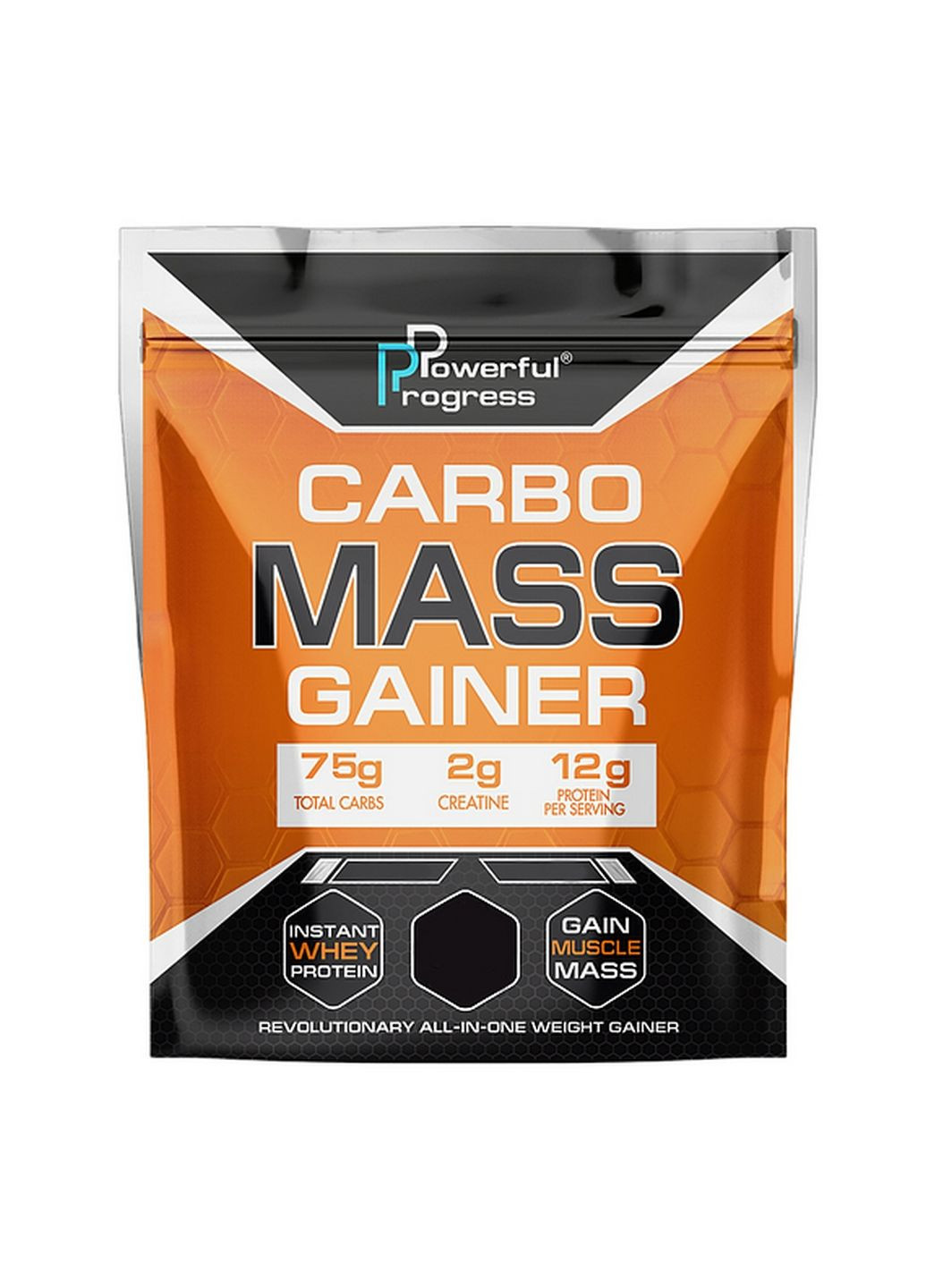 Гейнер Carbo Mass Gainer, 2 кг Ваніль Powerful Progress (293416083)