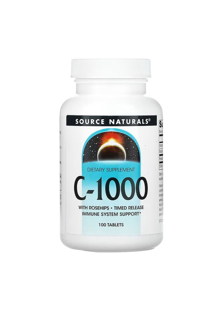 C-1000 1000 mg - 100 tabs Source Naturals (369398773)