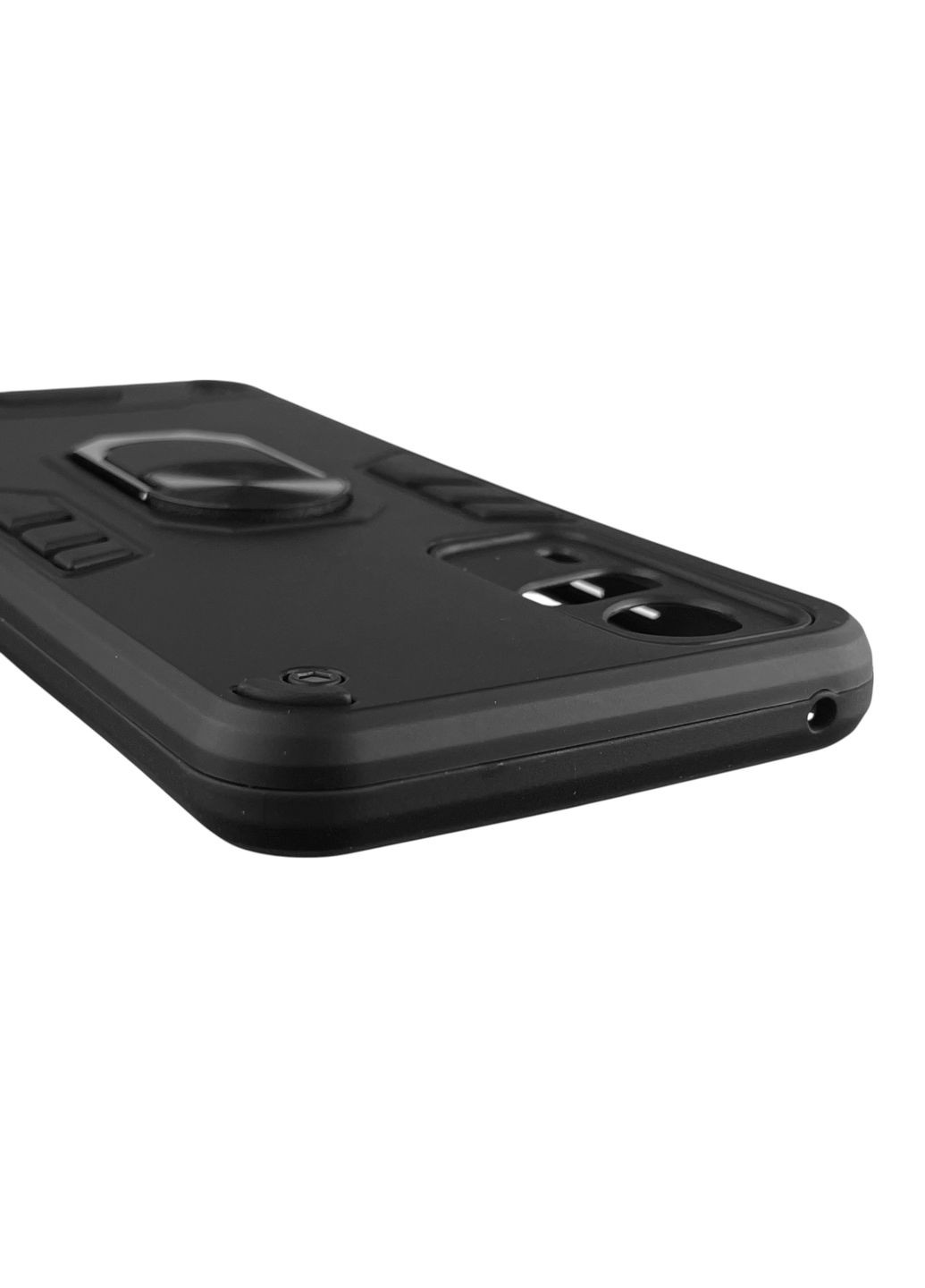 Чохол для телефона Y53S броньований з магнітним кільцем-тримачем на віво у53с чорний Vivo (366230095)