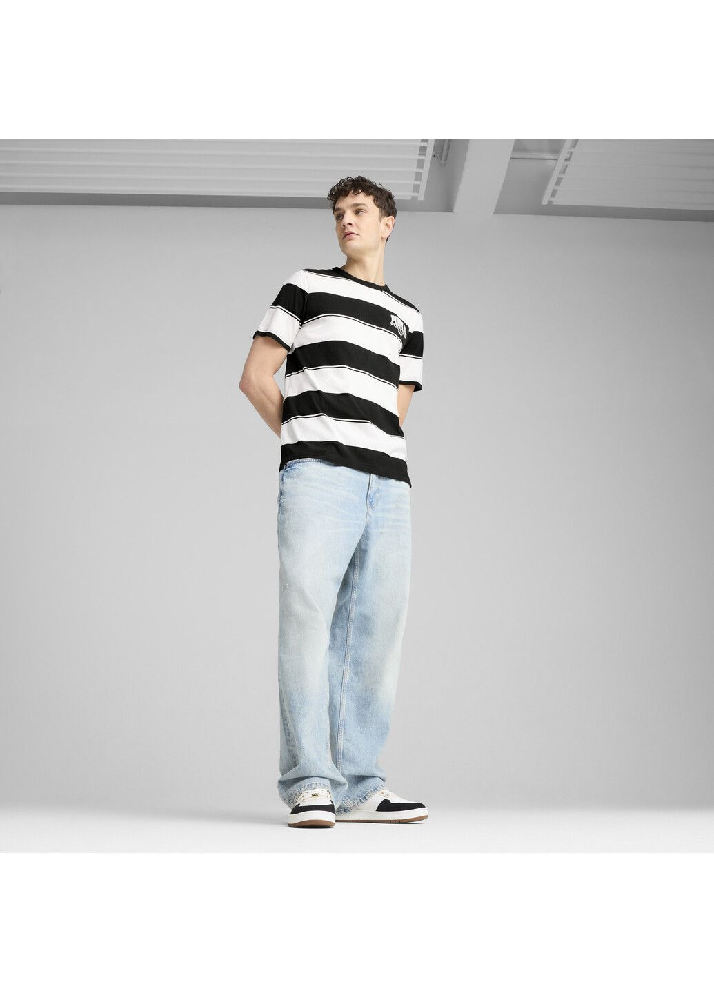 Футболка Class Striped Tee Men Puma (317249155)