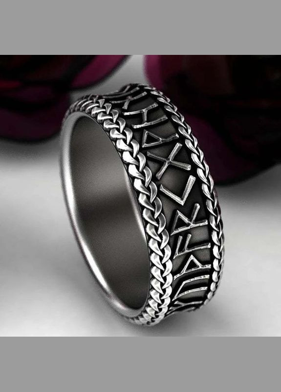 Скандинавское кольцо оберег руны и южные древние символы для мужчин оберег для семьи здоровья размер 18 Fashion Jewelry (289355691)