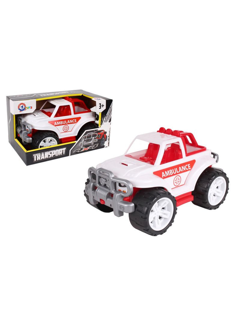 Игрушка машина Внедорожник Скорая помощь в коробке 4982 ТехноК (362424602)