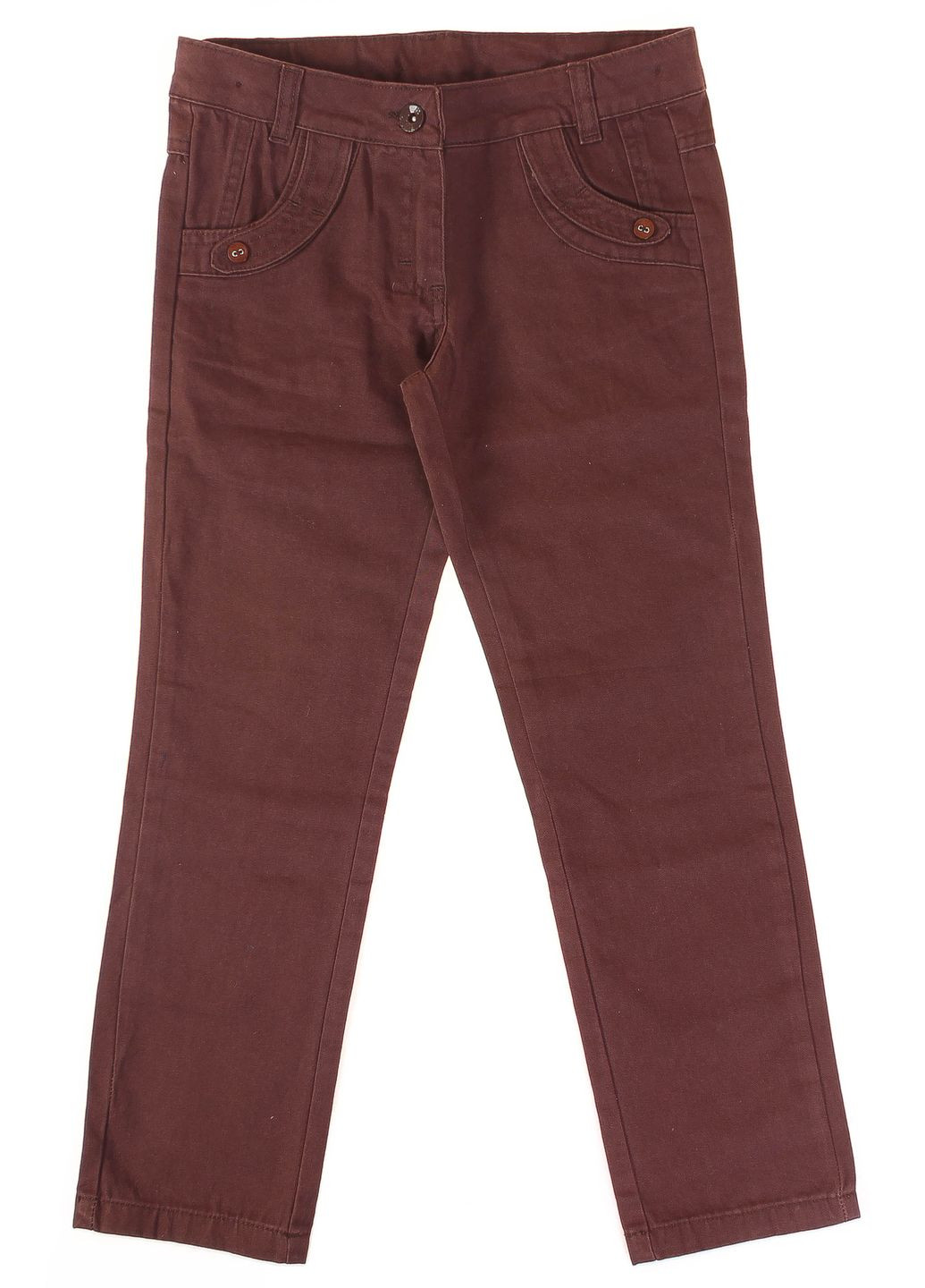 Коричневые демисезонные брюки Bck