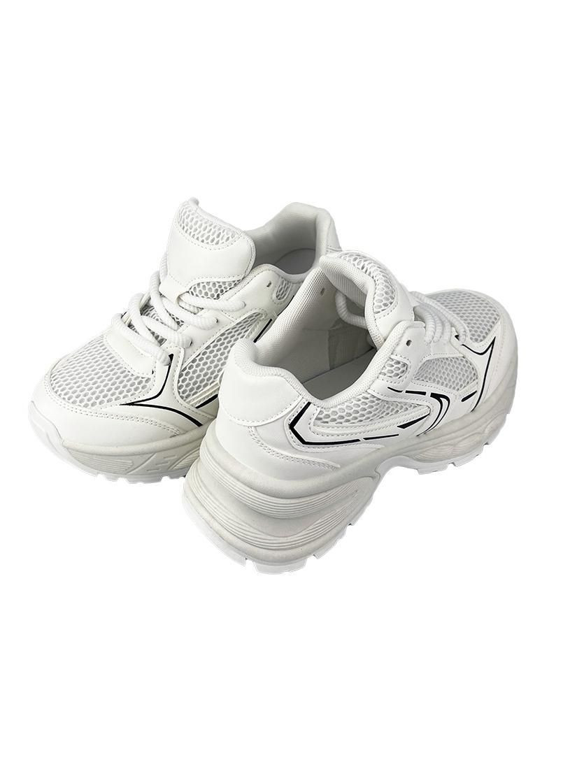 Кроссовки женские комбинированные белые 40134-2 No Brand белые (324561071)