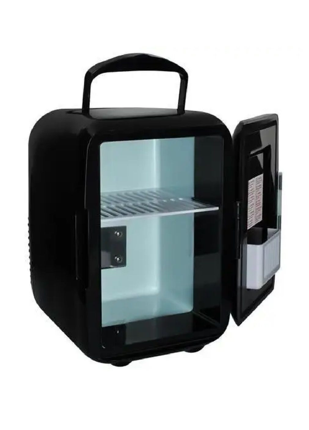 Холодильник похідний туристичний переносний 4 л з режимами охолодження обігріву роботою від мережі 220v 12v (482106-Prob) Чорний Unbranded (370456145)