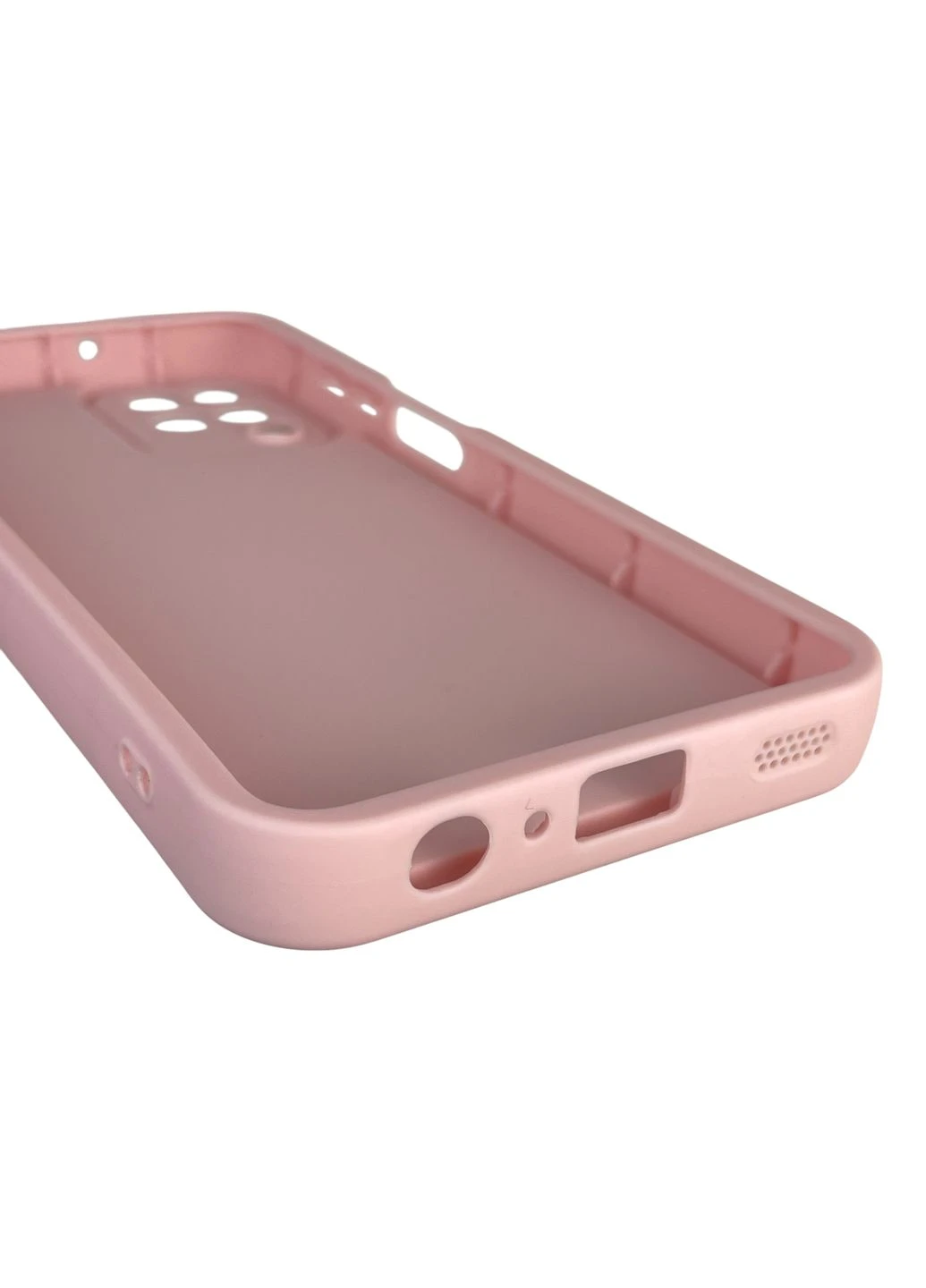 Чохол силіконовий Soft Touch з 3D принтом Майнкрафт для Galaxy M22 4G (SM-M225F) пудровий (Повний захист камери) Samsung (373424507)