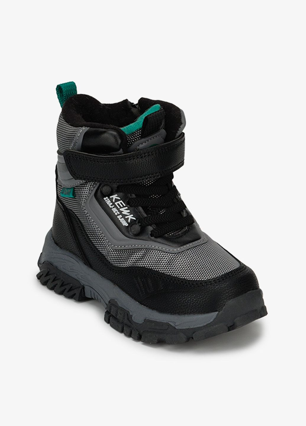 Серые зимние ботинки для мальчика xj701-3 серый (2000990168405w) shop (2000990168405) W Niko