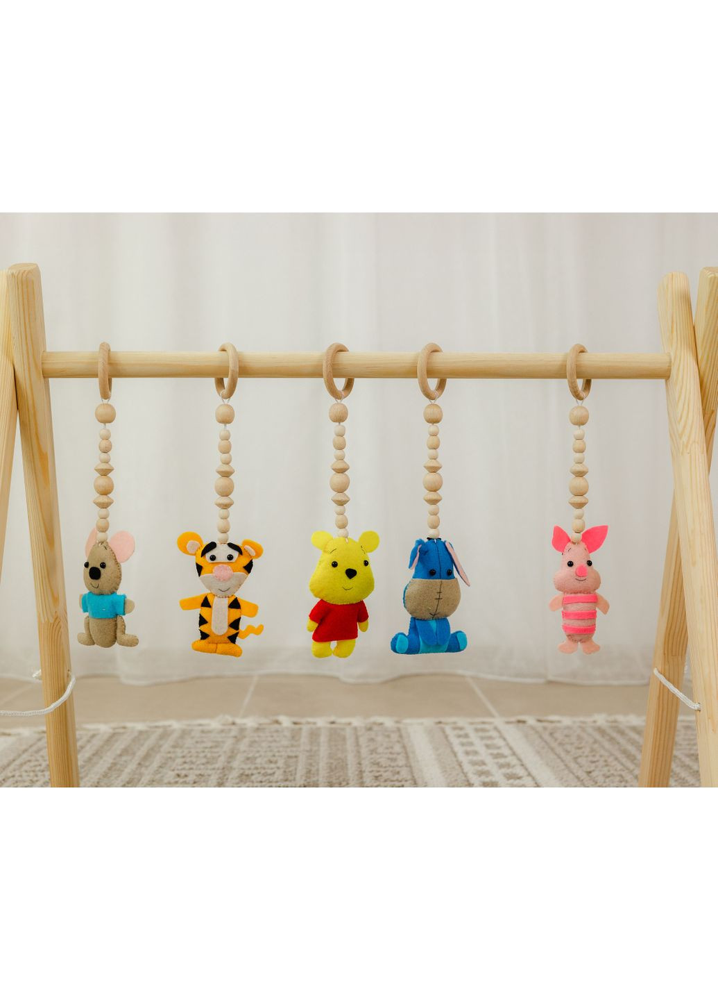 Мобіль дерев'яний підлоговий Бебі Джим XRMASTER Вінні Пух No Brand (350313859)