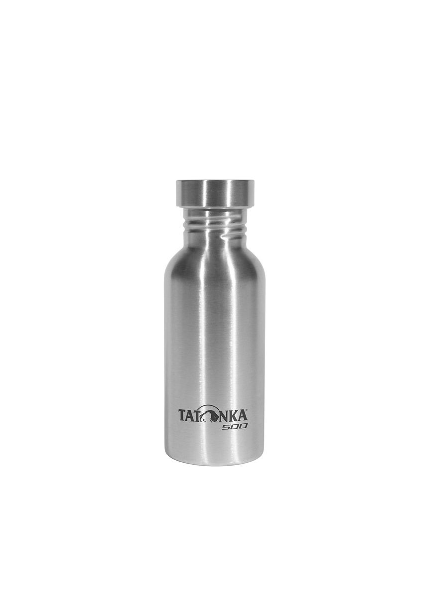 Фляга Steel Bottle Premium 0,5 л Сріблястий Tatonka (284419591)