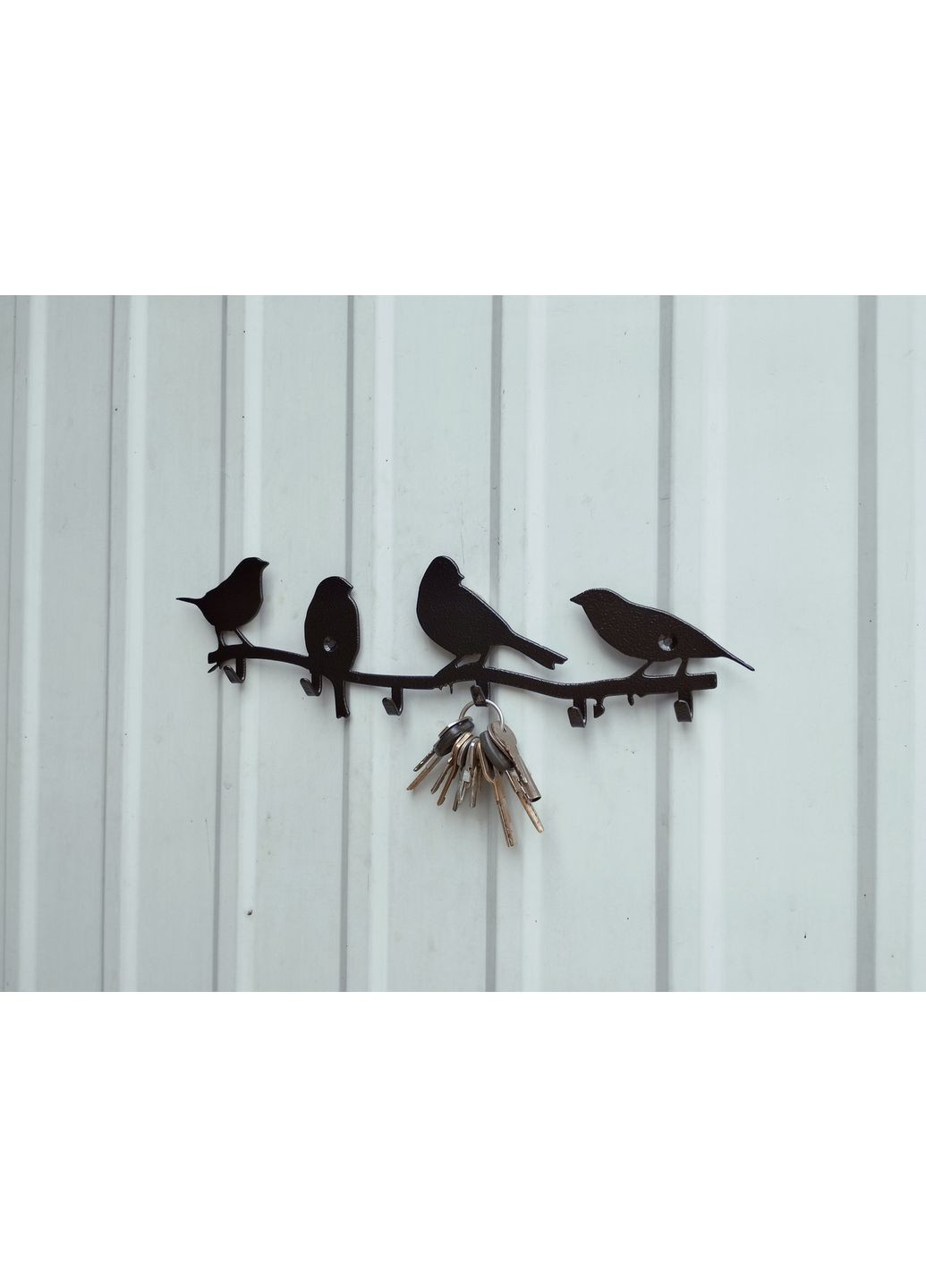 Ключниця з металу Птахи на гілці No Brand (368896314)