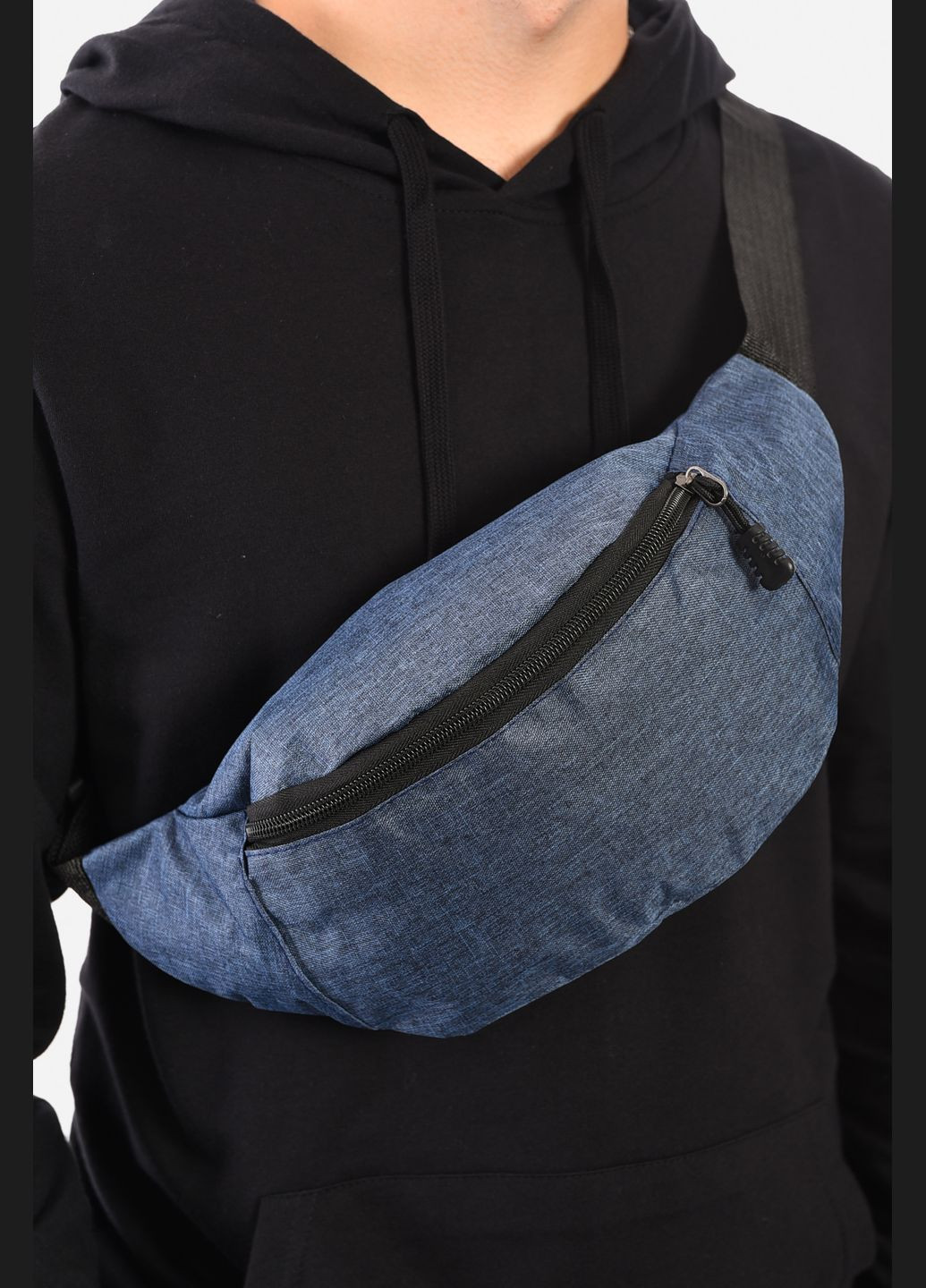 Бананка мужская текстильная синего цвета Let's Shop (306812880)