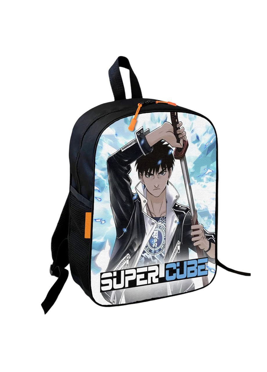 Рюкзак школьный детский Аниме Super Cube 36х27 см для мальчика (3677) No Brand (342025969)