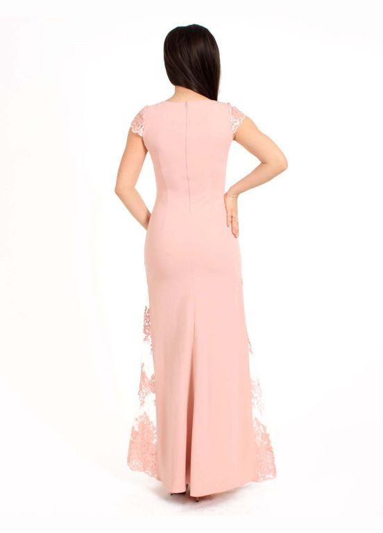 Розовое коктейльное сукня Modna KAZKA