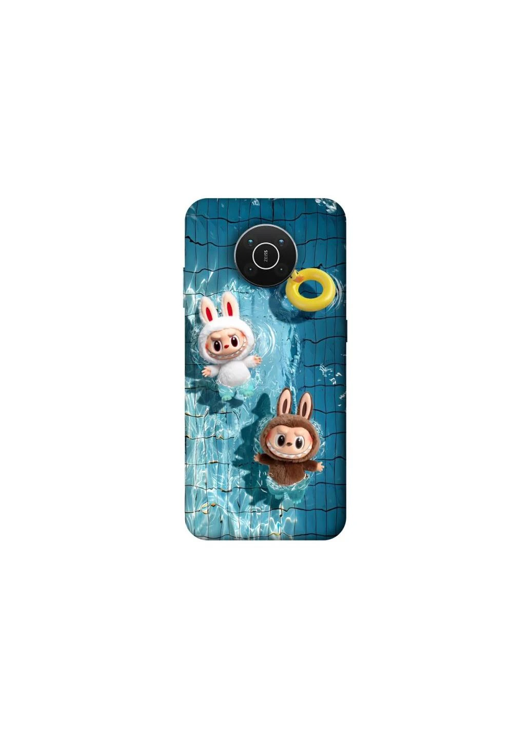 Чехол на Nokia X10 / X20 Labubu in the pool Frontalka (354201480)