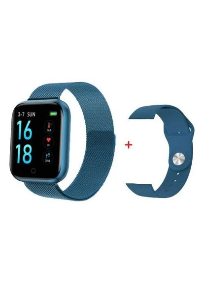 T80S, два браслети, температура тіла, тиск, оксид. Колір: синій NG-68 Smart Watch (377011055)
